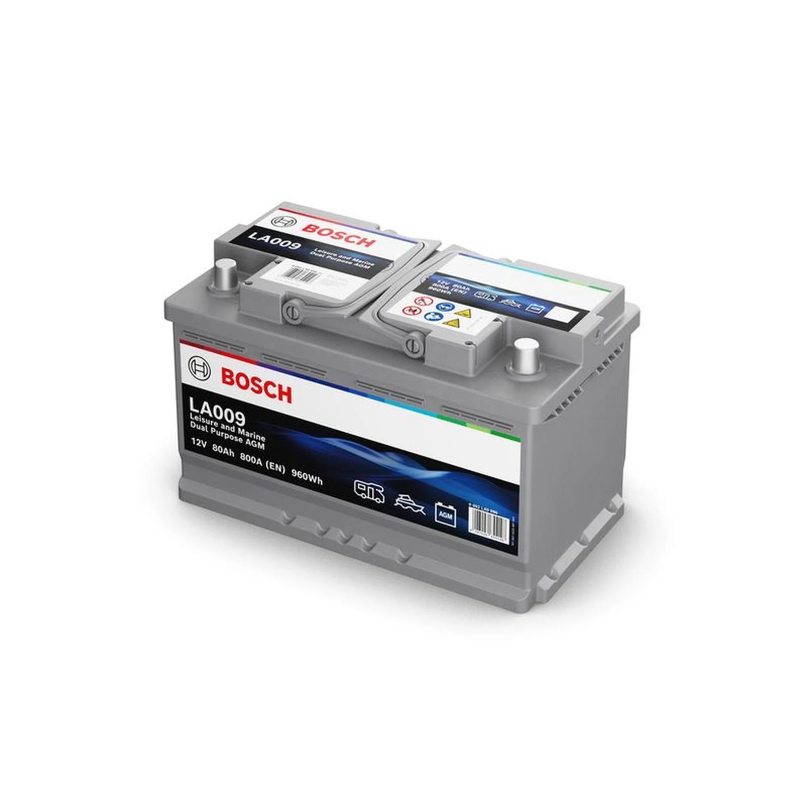 Bosch Batteries LA009 Bosch LA - AGM Battery 0 092 LA0 090