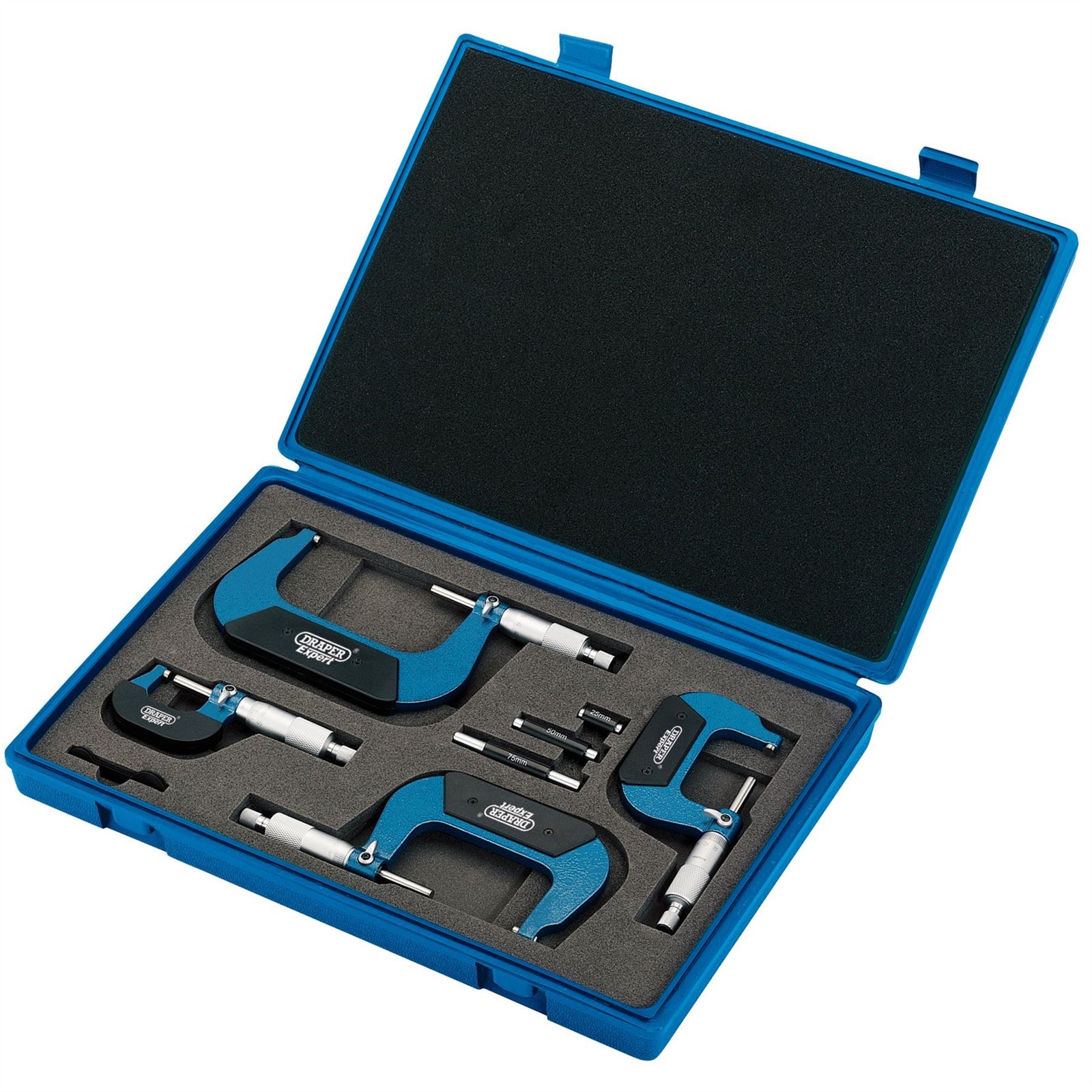 Draper Metric External Micrometer Set (4 Piece) 46607