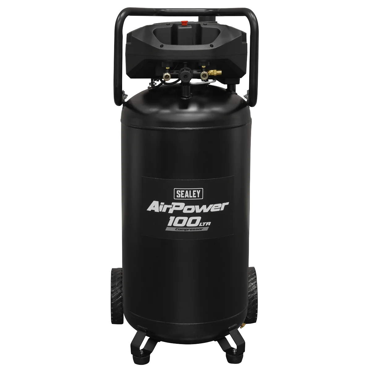 Sealey 100L Oil Free Belt Drive Vertical Compressor 2.5hp