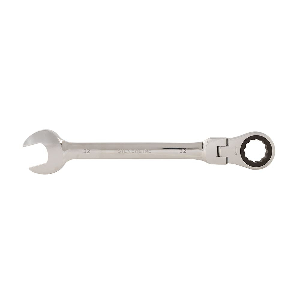 Silverline Flexible Head Ratchet Spanner 32mm