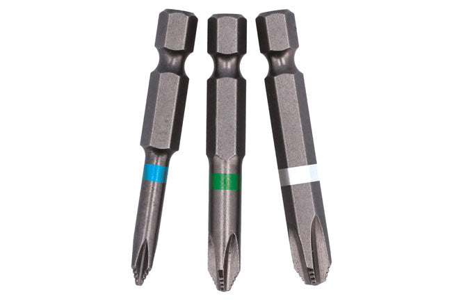 Laser JIS Non-Slip Bit Set - 10pc