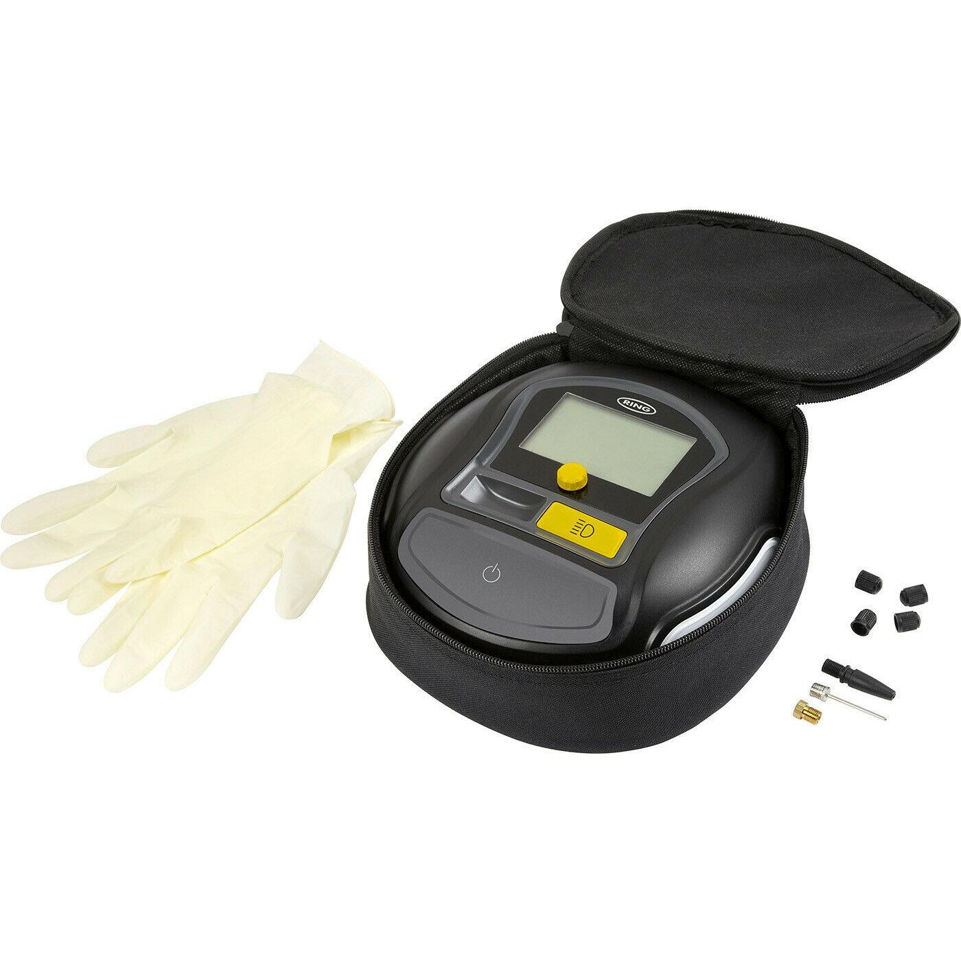 Ring 12v Rapid Digital Tyre Inflator Air Compressor Inflate in 2 min RTC1000