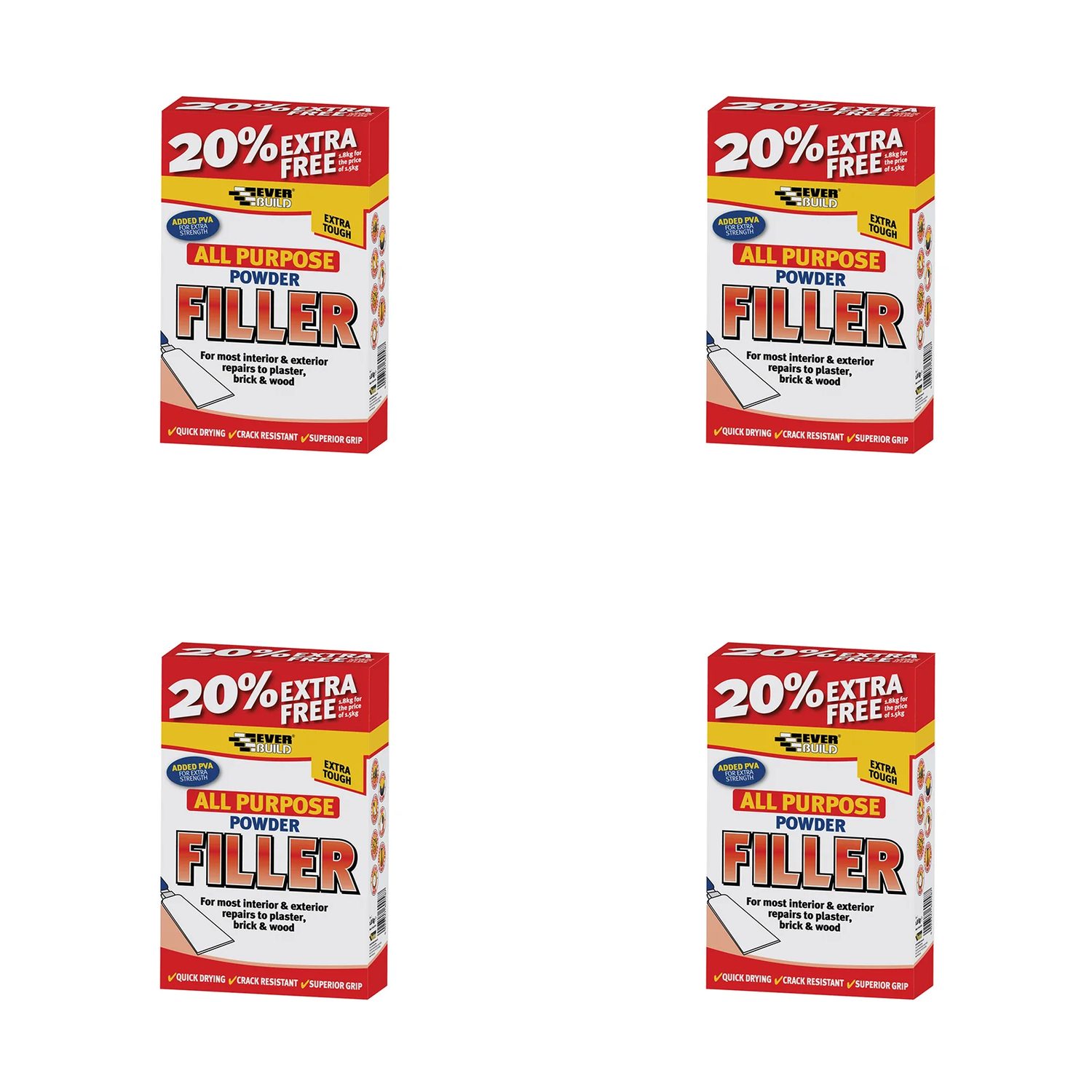 Everbuild Sika Powder Filler 450g + 30% - 480442