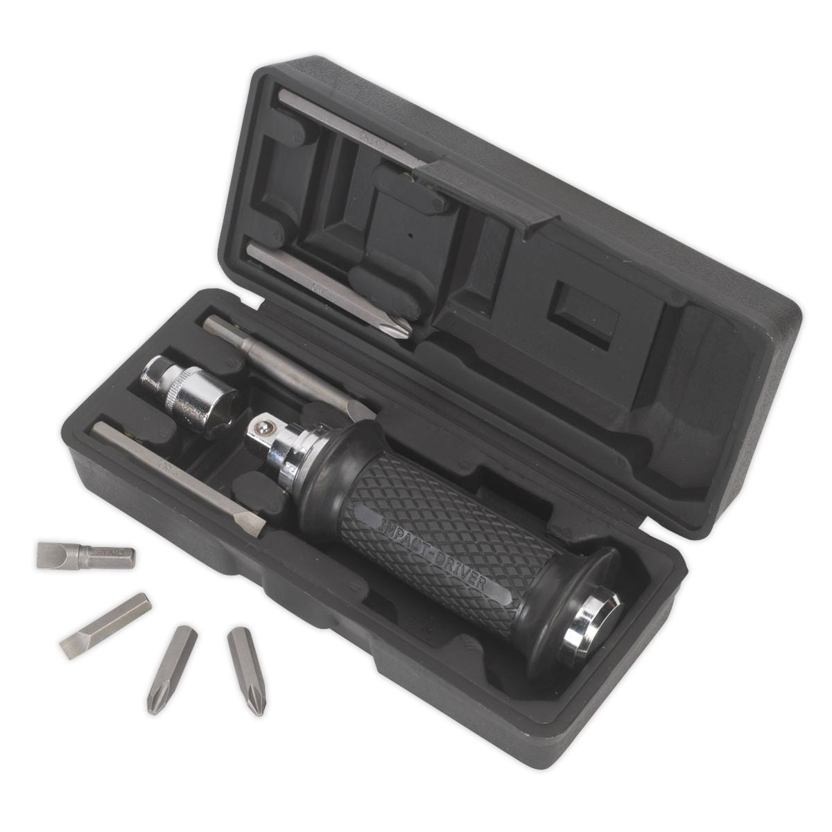 Seigen by Sealey Impact Driver Set 10pc Protection Grip S0855