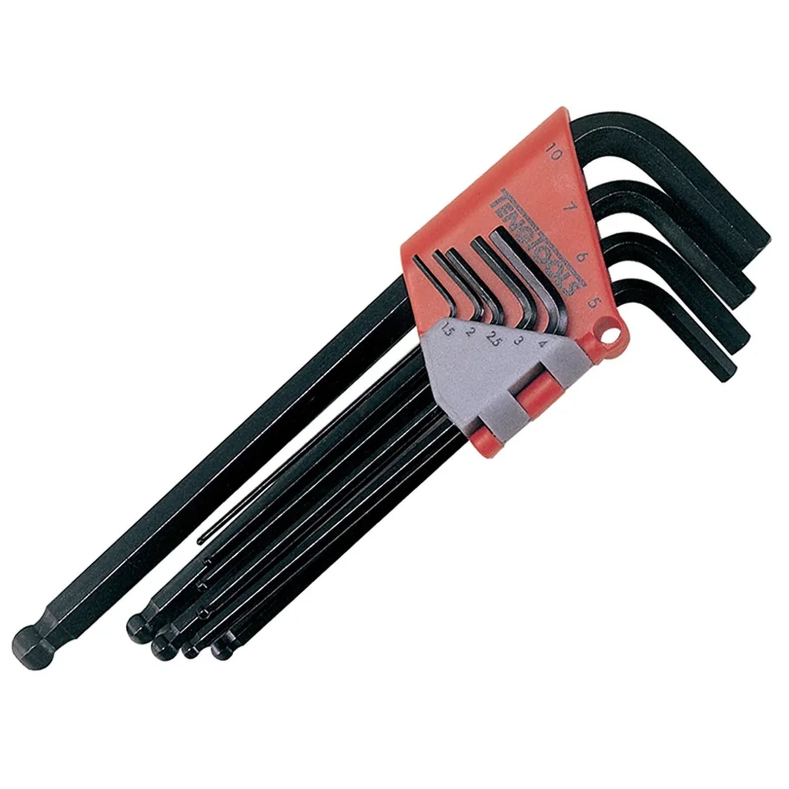 Teng Metric Ball Point Hexagon Key Set, 9 Piece - 1479MMA