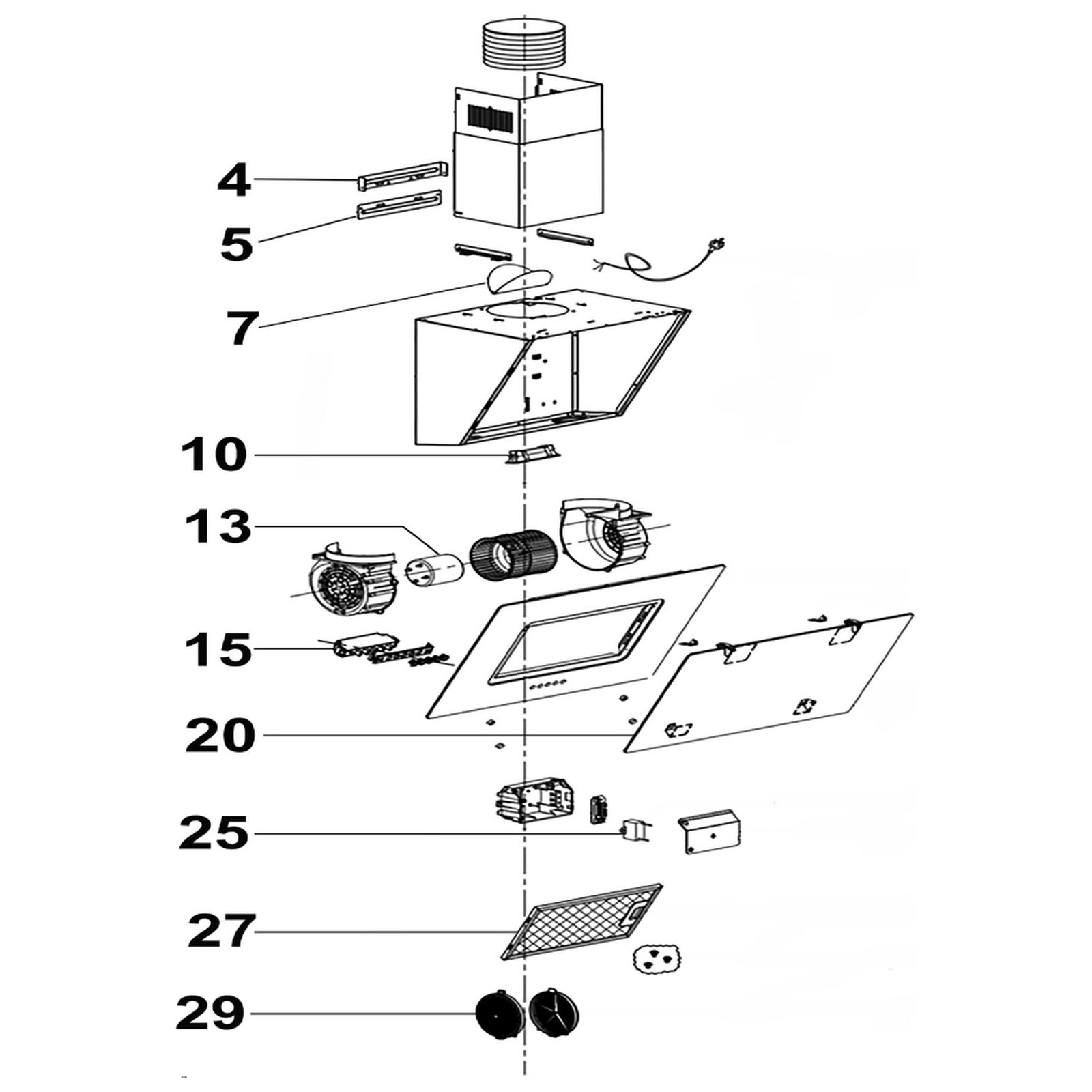Sealey Fixing Kit DH10751