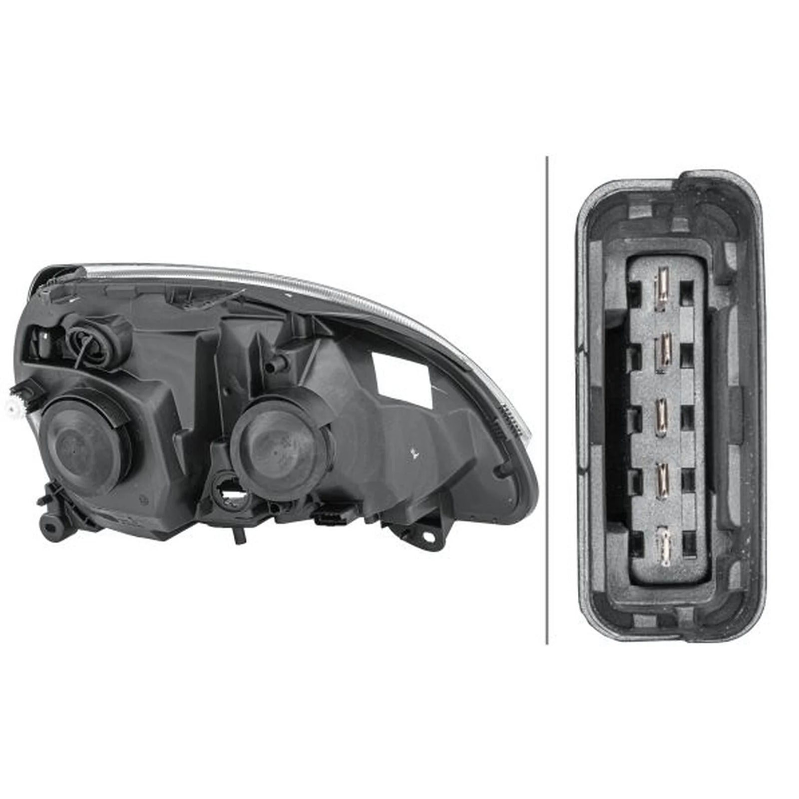 Hella Headlight Headlamp PY21W Left 1DB 008 461-191