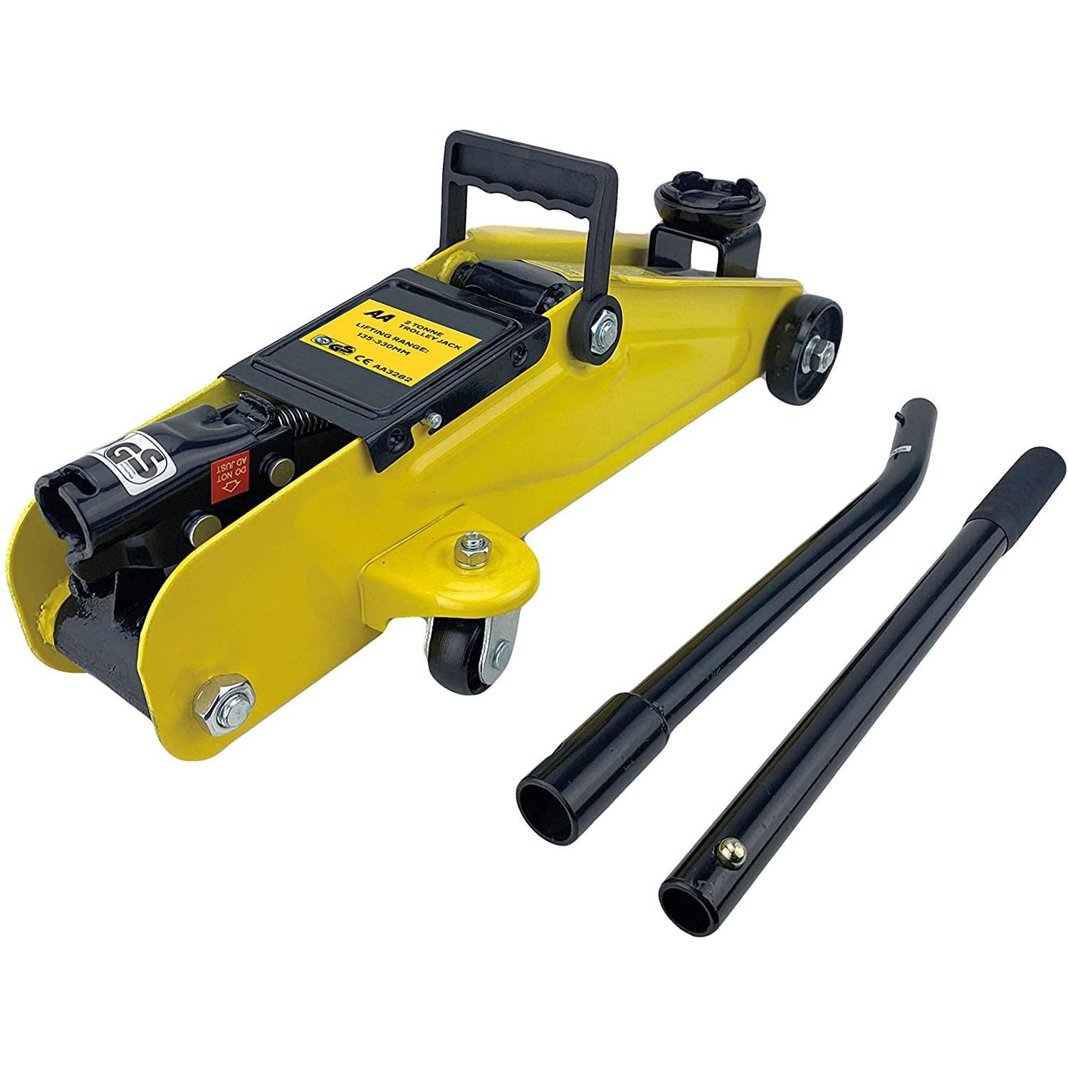 AA 2 Ton 2T Hydraulic Floor Trolley Jack Quick Lifting Heavy Duty Car Van