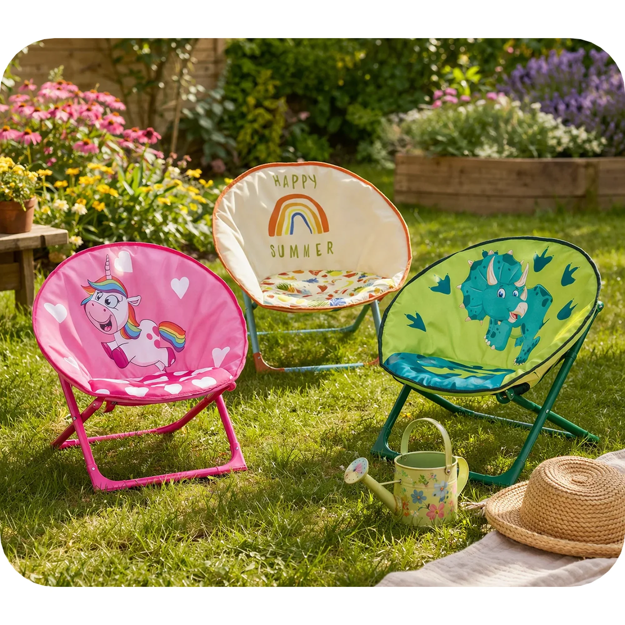 Quest Moon Chair Rainbow Fruits SP2036