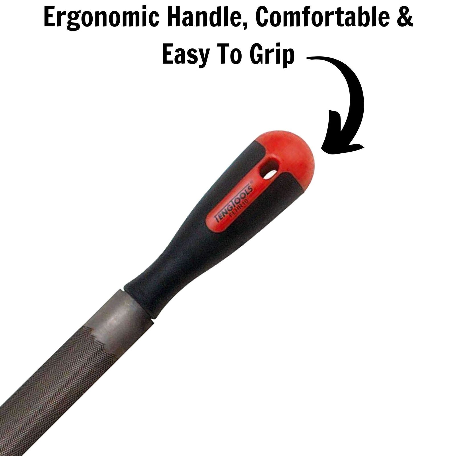 Teng Tools Hand File 250mm Half round