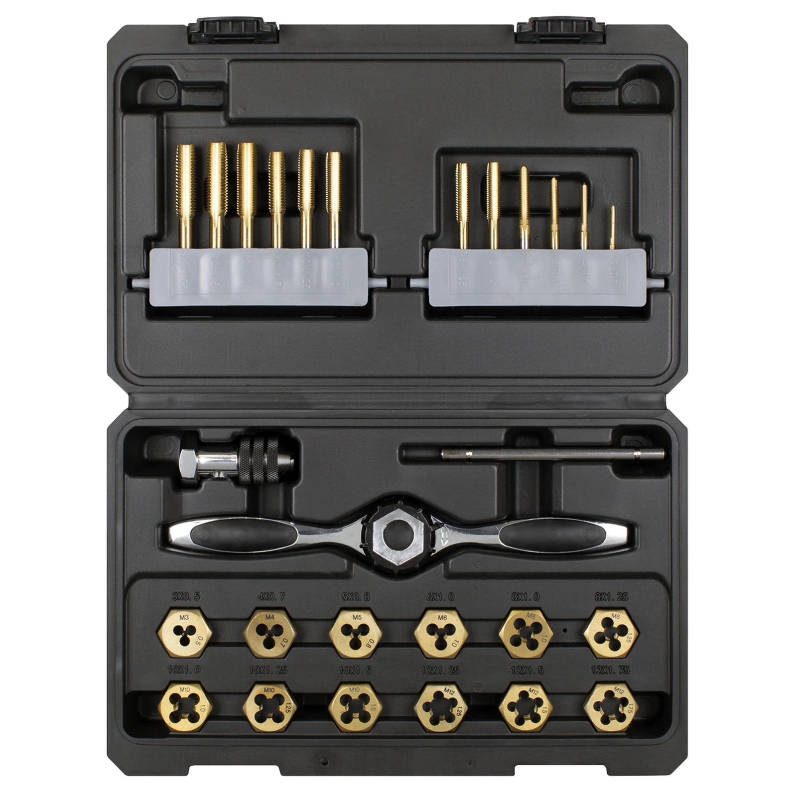 Sealey Premier Titanium Coated Tap & Die Set 26 Piece AK3026
