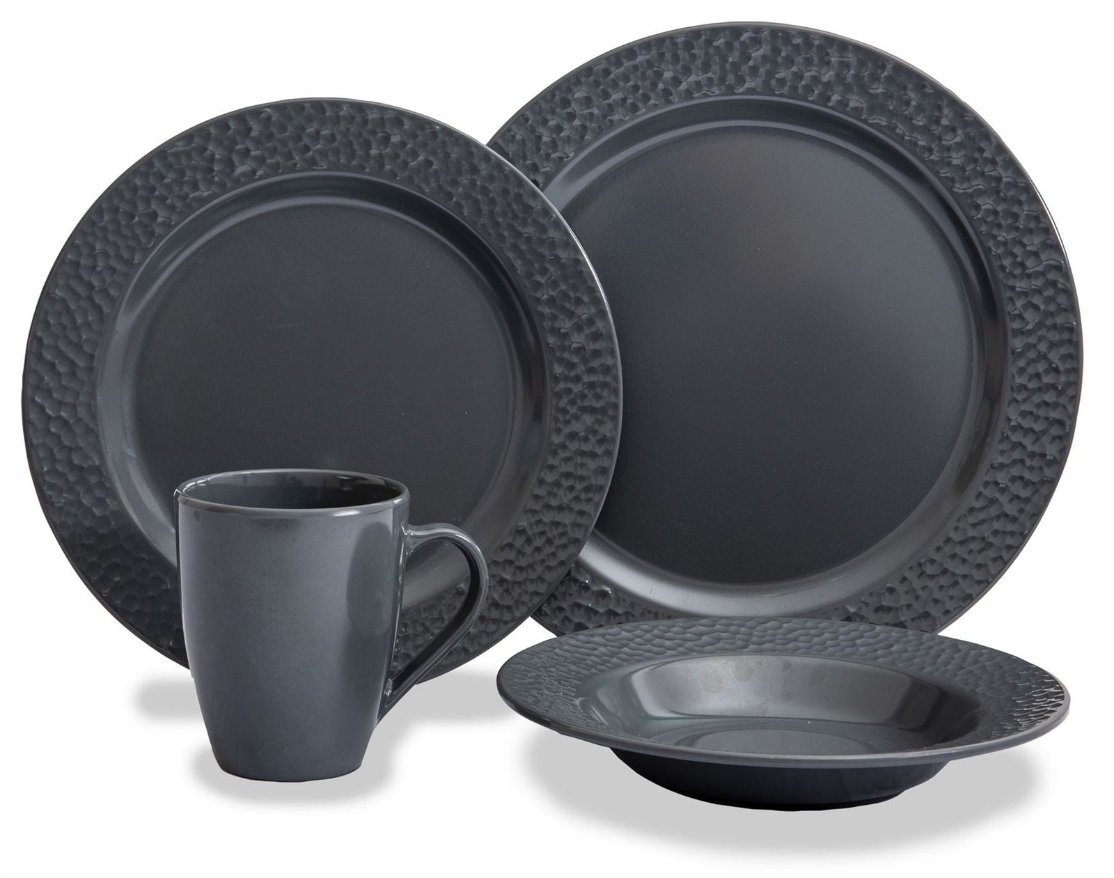 Quest 16 Piece Camping Dinner Set Graceful Grey