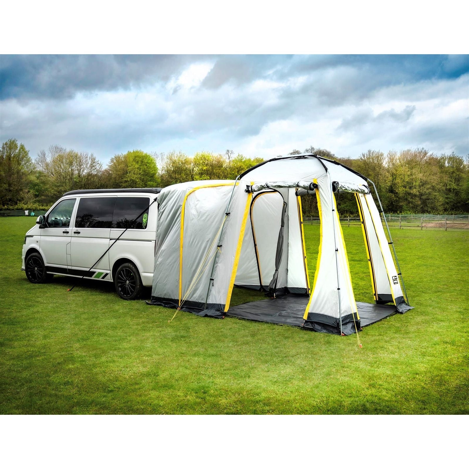 Maypole Broadway Poled Tailgate Awning for Campervan