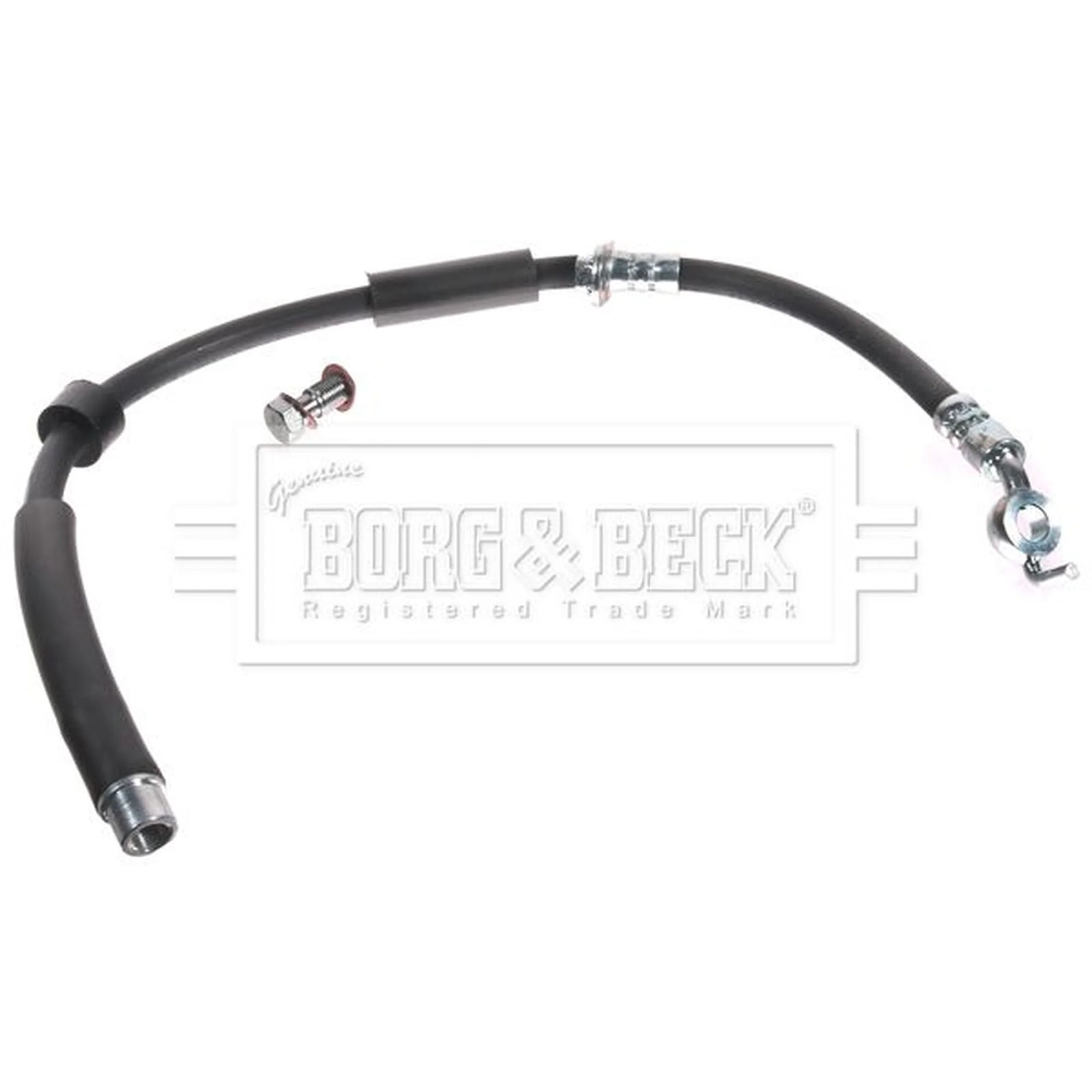 Borg & Beck Brake Hydraulic Hose Line Front Left BBH9108