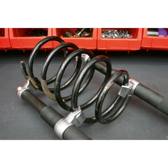 Sealey Coil Spring Compressor Set 2pc Heavy-Duty 2500kg/Pair AK3845
