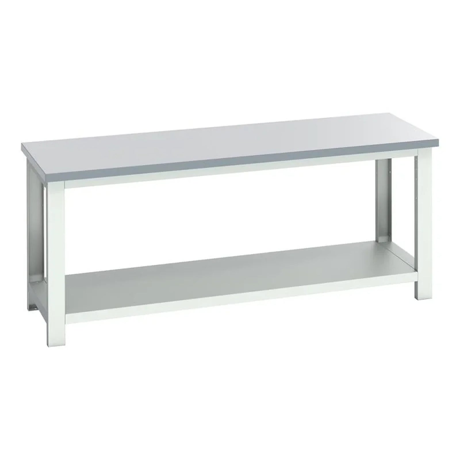 Bott Cubio Bench with Shelf, Laminate Top 2000 x 750mm - 41003673.16V