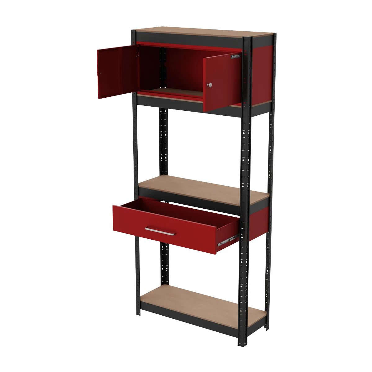 Sealey Shelving Unit 4-Tier AP830R 615kg Capacity