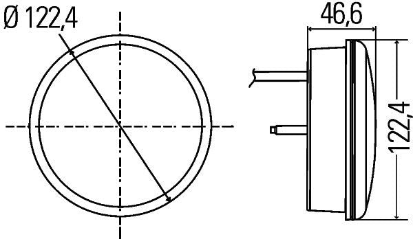 Hella Direction Indicator Light 2BA 344 200-037