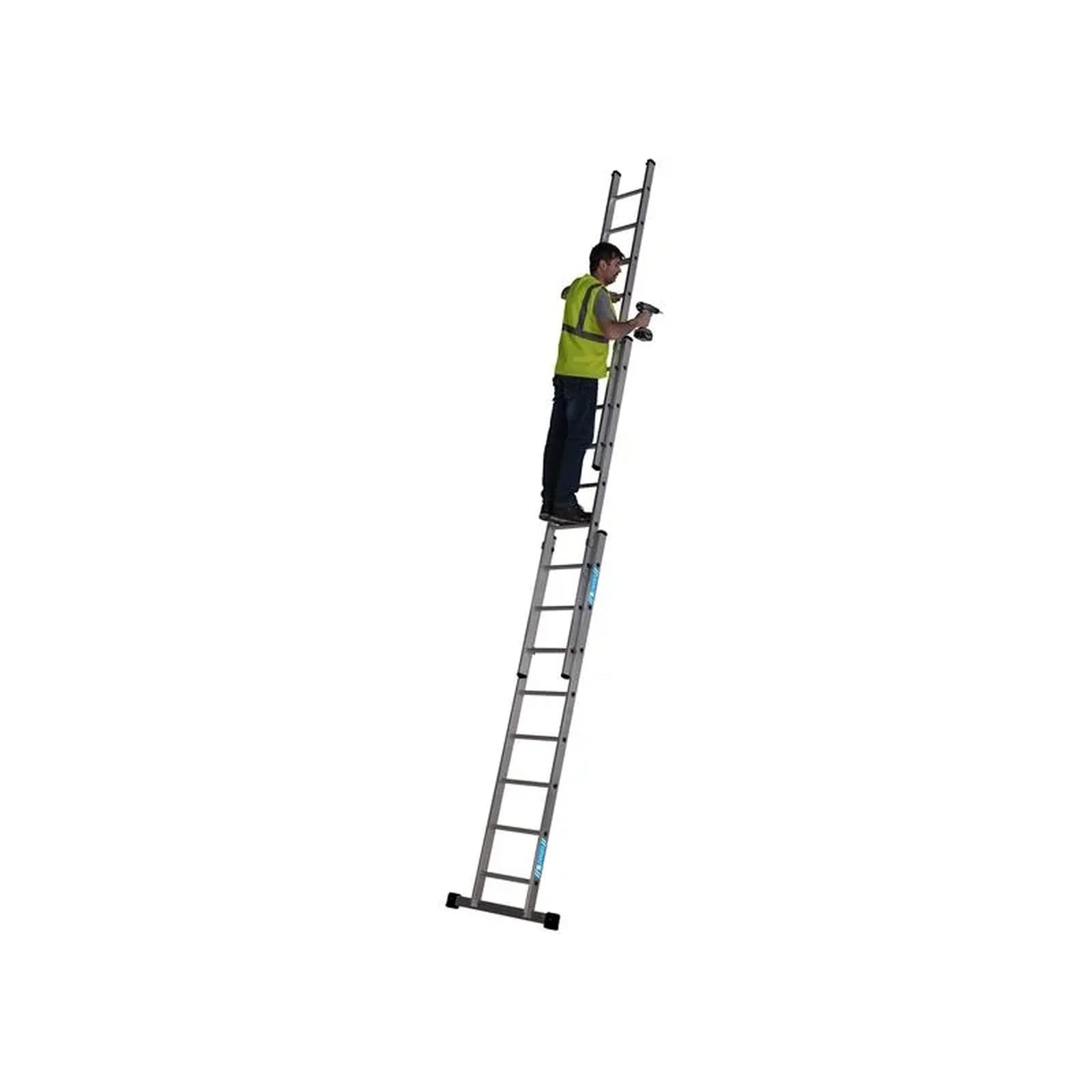 Zarges Everest D-Rung Extension Ladder 3-Part 3 x 8 - 413826