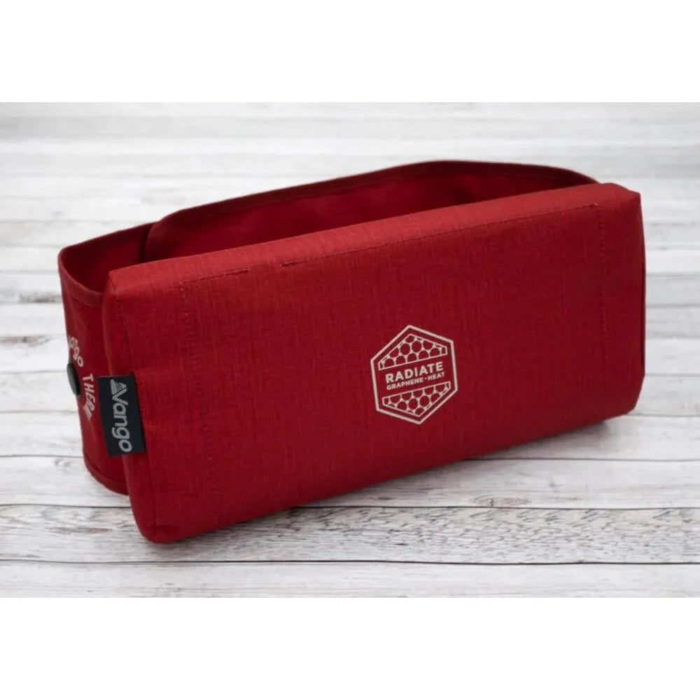 Vango Radiate Heated Cushion Standard Heather Red Chair