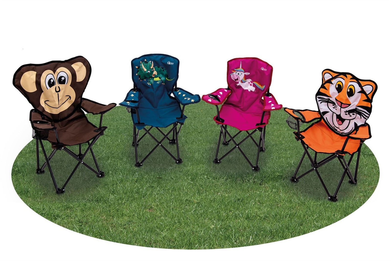 Quest Childrens fun unicorn folding chair