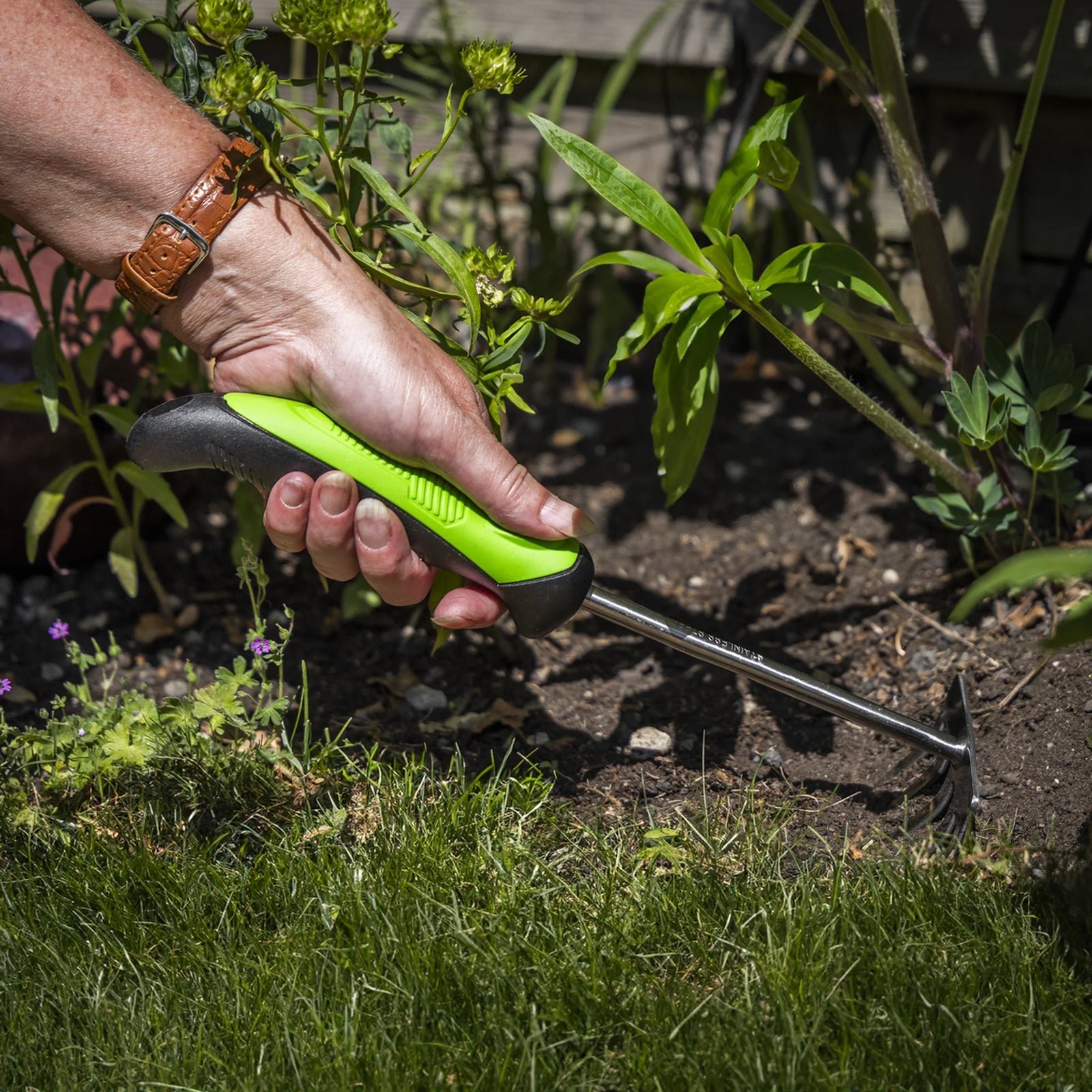 Sealey Hand Rake 310mm with Soft Grip Handle & Stainless Steel Tines