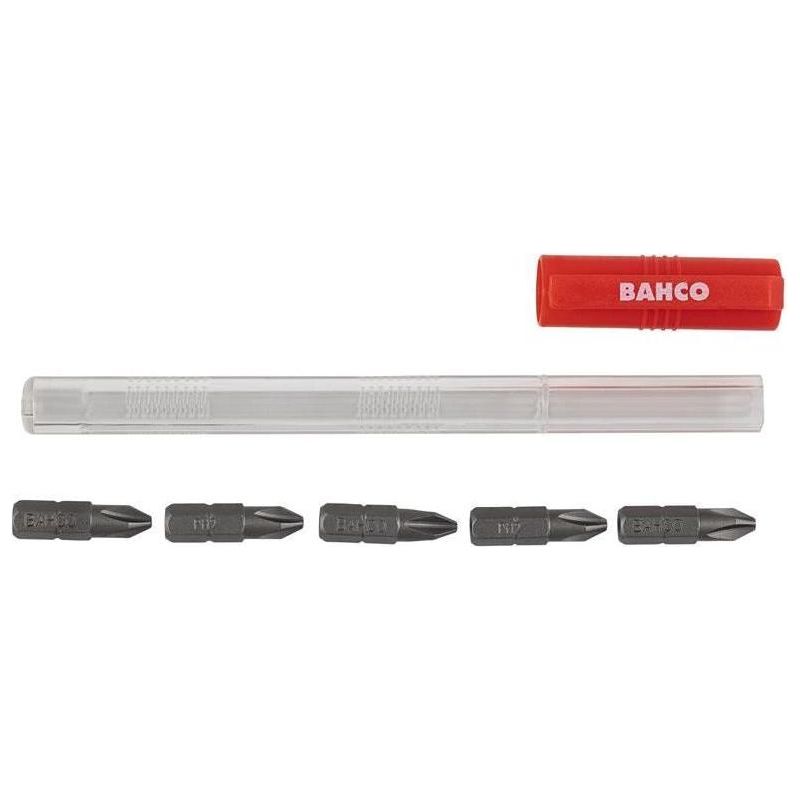Bahco Screwdriver Bit Pen Display, 60 Piece