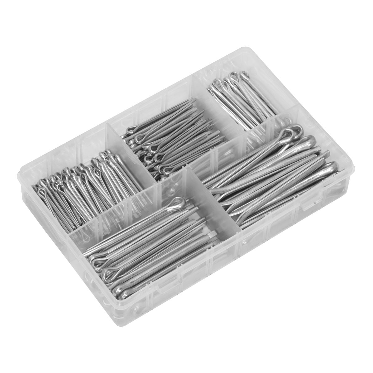 Sealey Metric/Imperial Split Pin Assortment 230pc - Large Sizes AB003SP