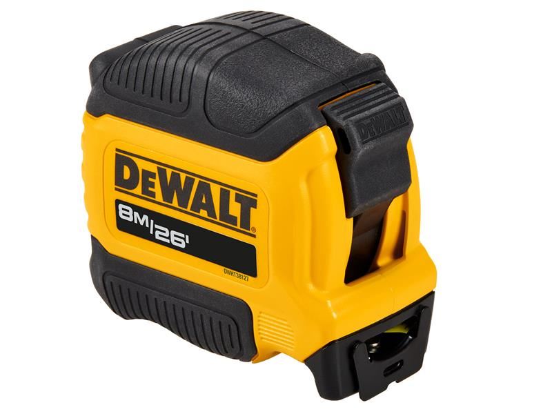 Dewalt Compact Series Tape Measure 8m/26ft (Width 28mm)