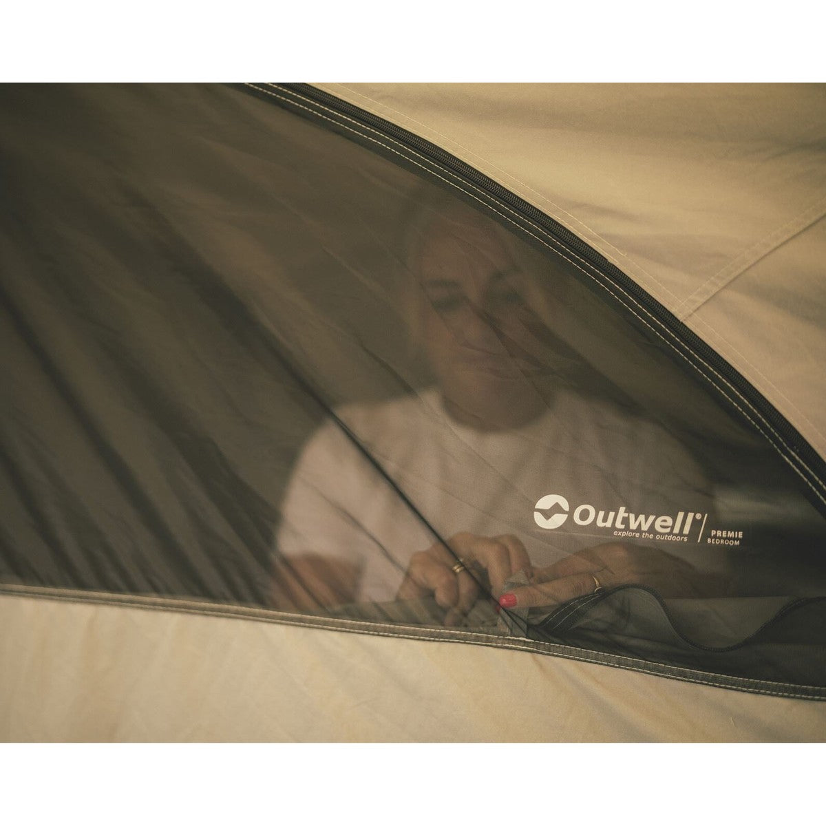 Outwell Edmonds 6 TC 6 Berth Four Room Tunnel Tent