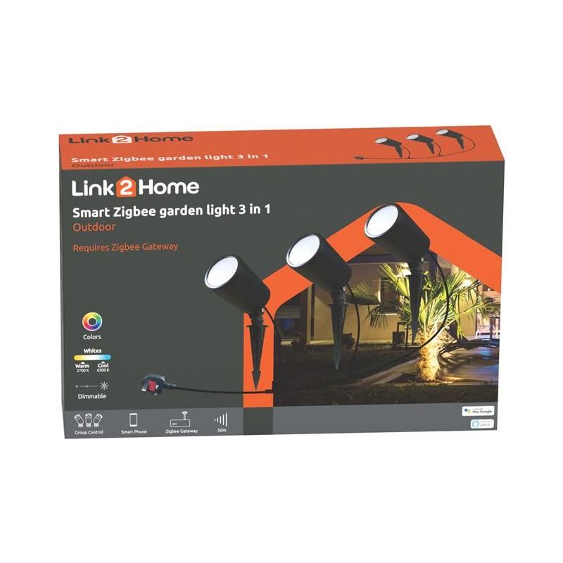 Link2Home Zigbee Smart Garden Light Kit