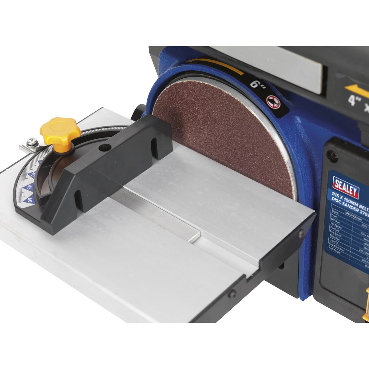 BELT/DISC SANDER 100 X 915MM/150 370W/230V