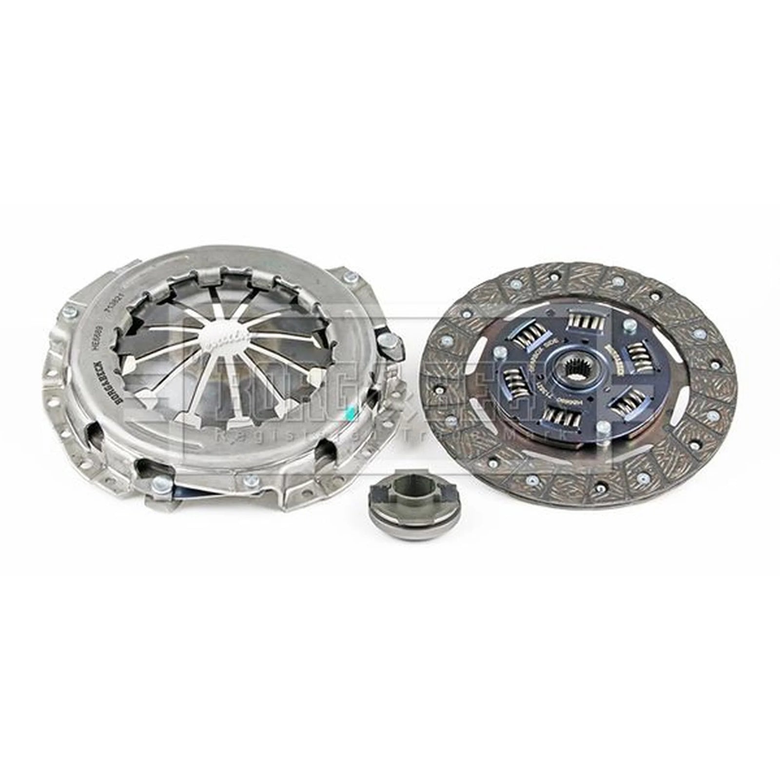 Borg & Beck Clutch Kit Set 3pc 190mm HK7705