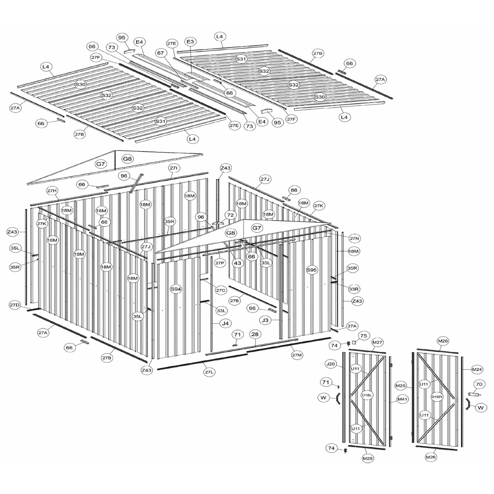 Sealey Fixing Kit DG10614