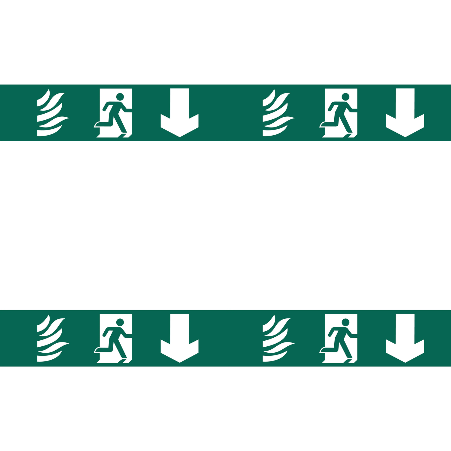 Draper Running Man Arrow Down - SS70