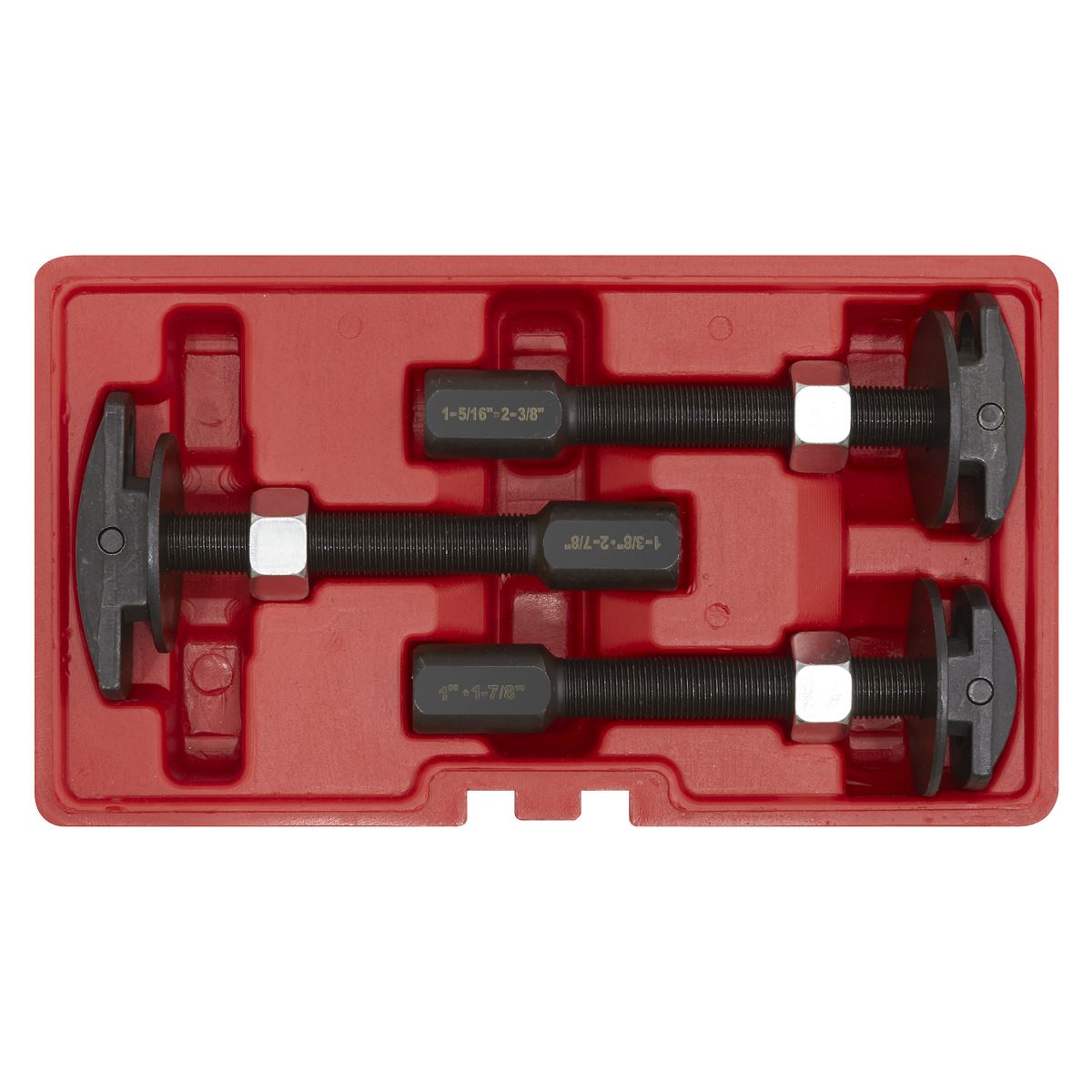 Sealey AXLe Bearing Puller Set 3pc VS7033