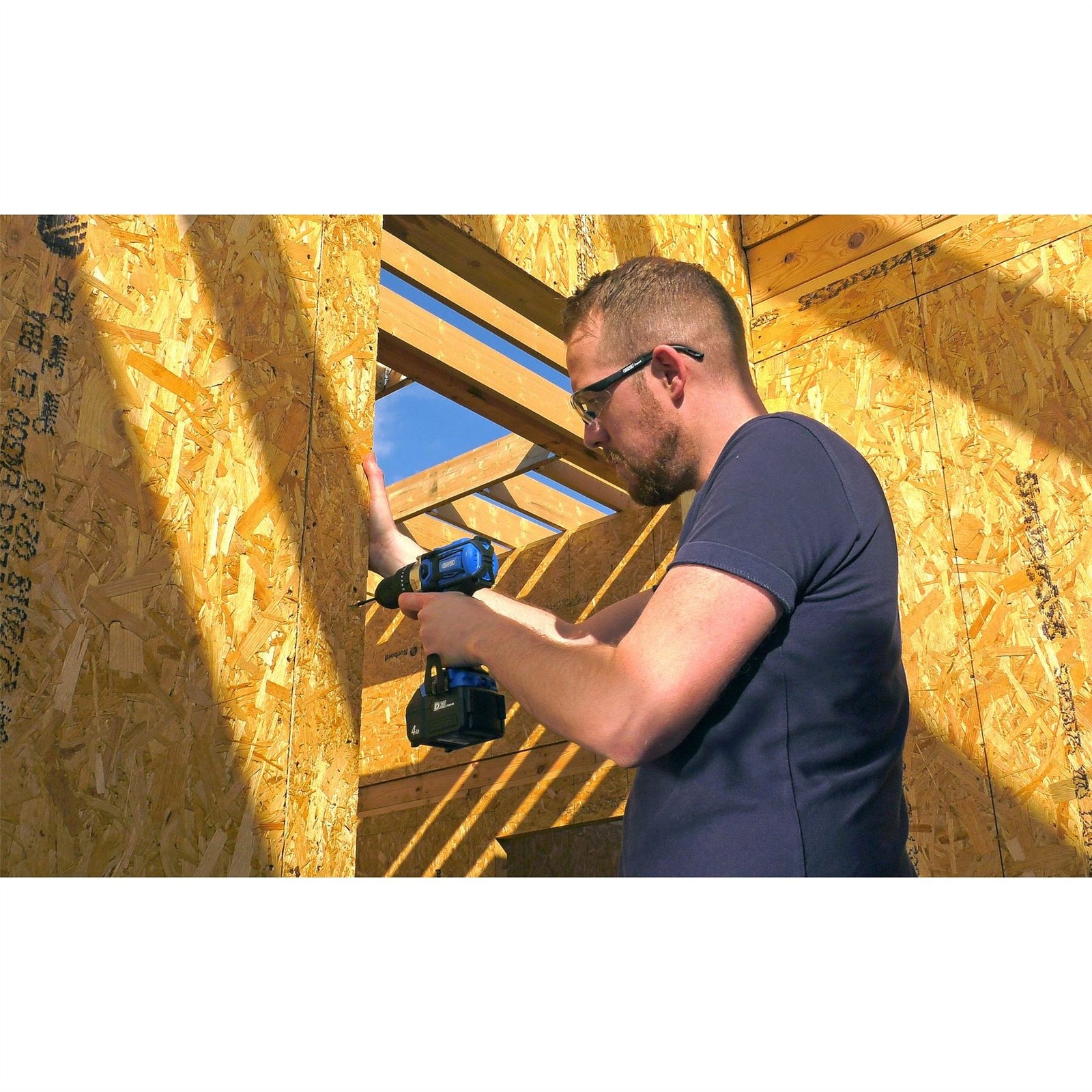 Draper D20 20V Brushless Combi Drill (Sold Bare) 55338