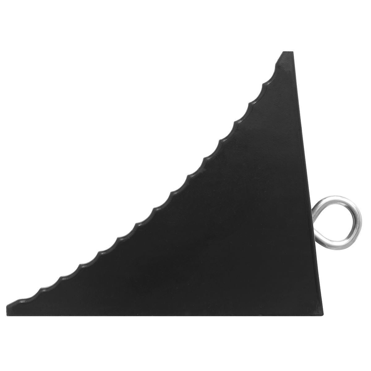 Sealey Heavy-Duty Rubber Wheel Chock - Single CWC01