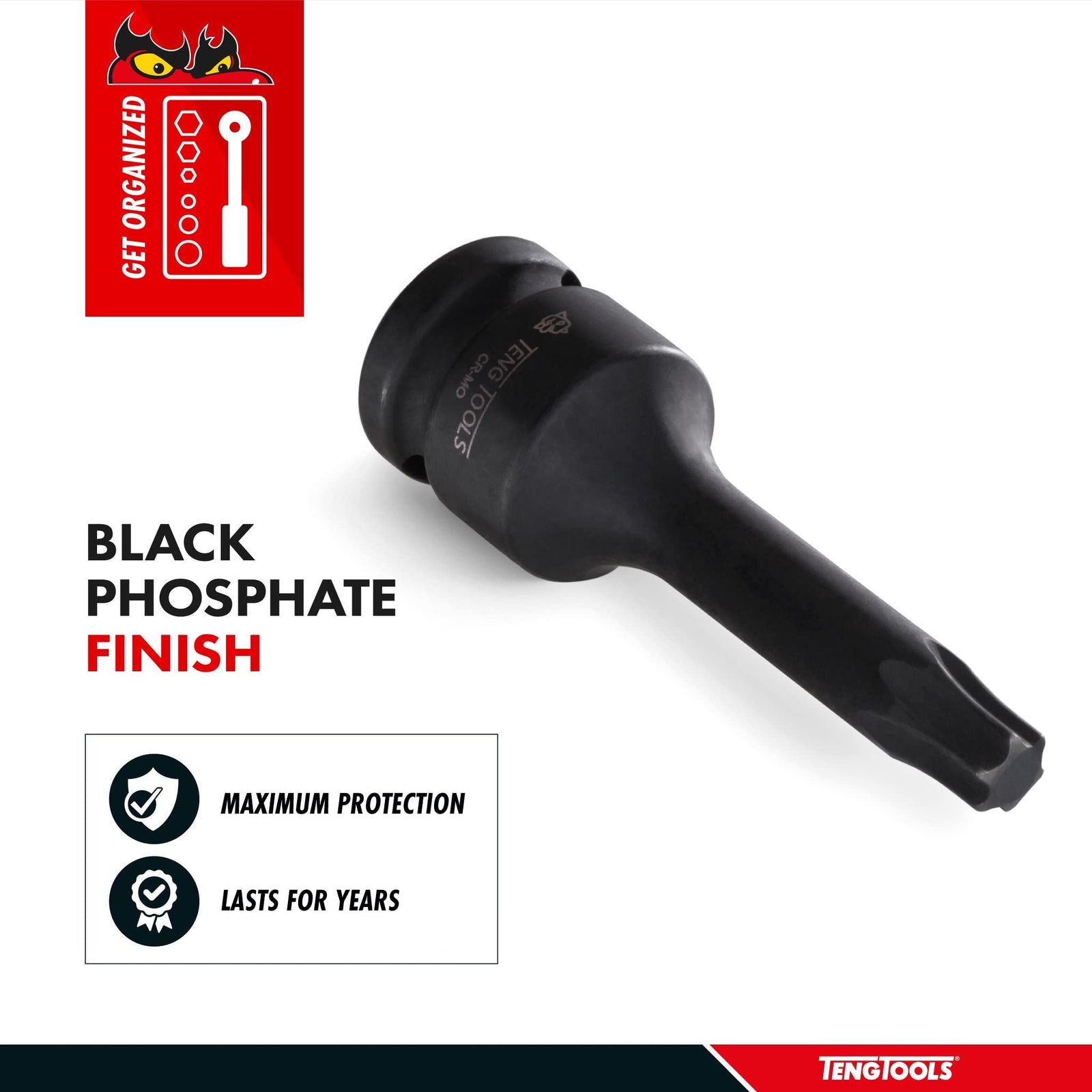Teng Tools 1/2" TX Impact Socket DIN TX70