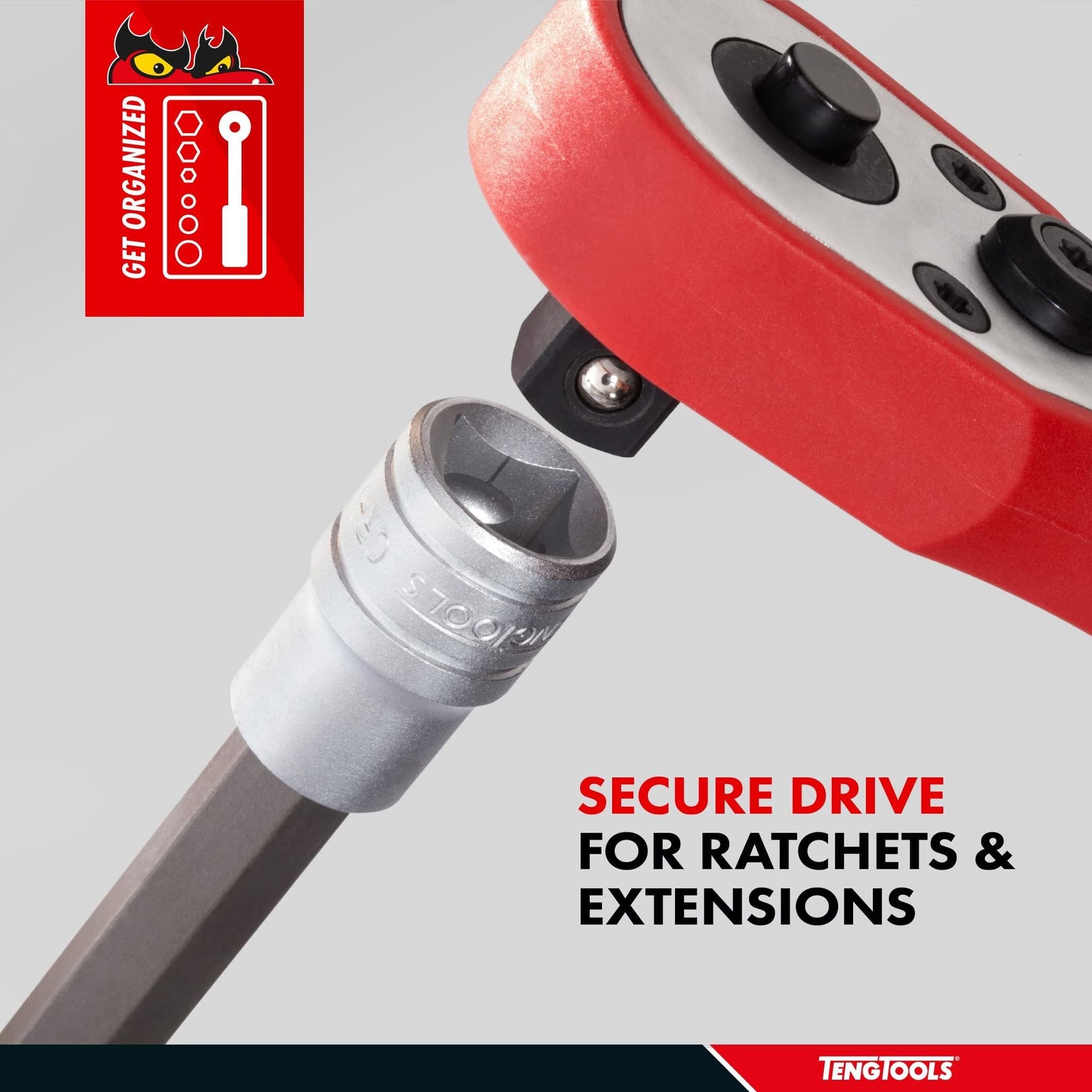 Teng Tools 3/4" Hex Bit Socket Metric 19mm