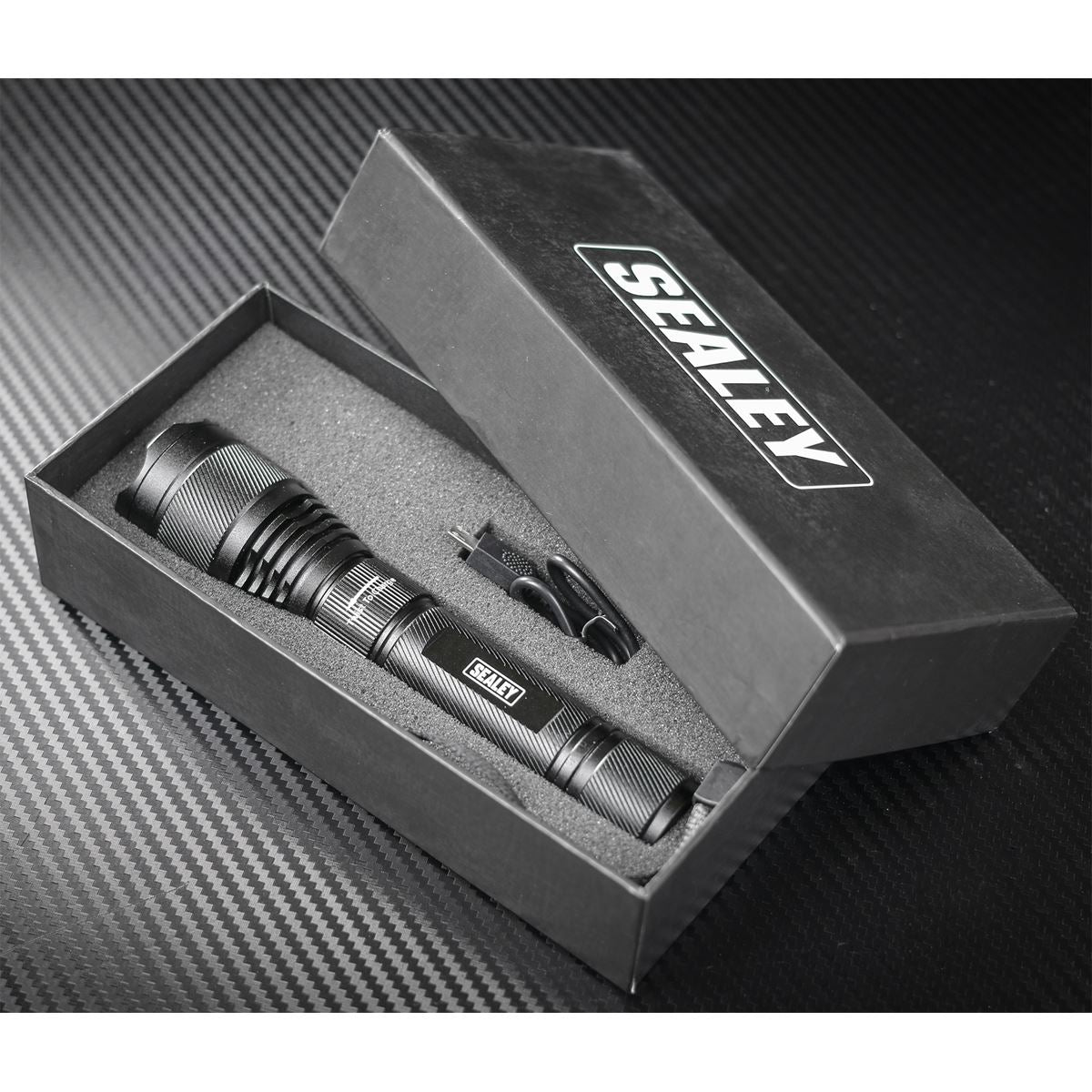 Aluminium Torch 10W Cree Xpl Led Adjustable Focus