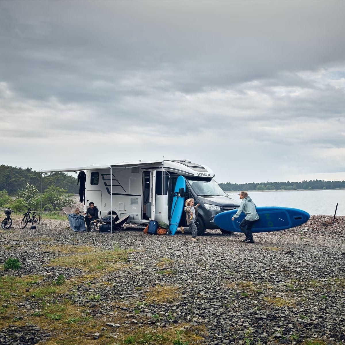Thule Omnistor 5200 awning 1.92x1.40m white frame, mystic grey material