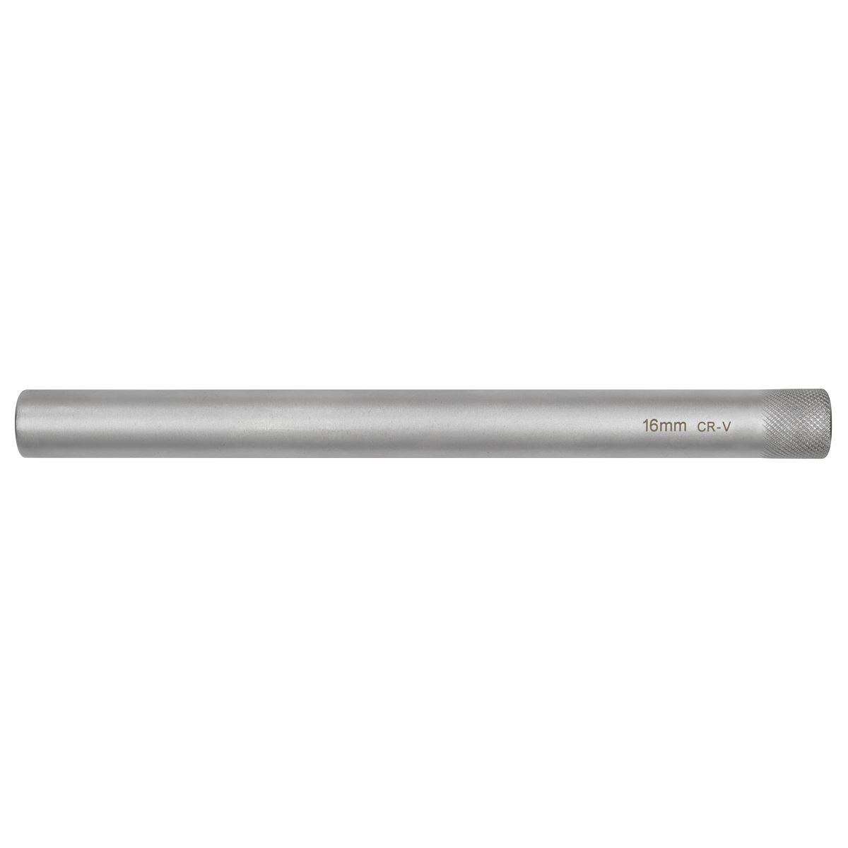 Sealey Spark Plug Socket 16mm 3/8"Sq Drive 250mm AK6552