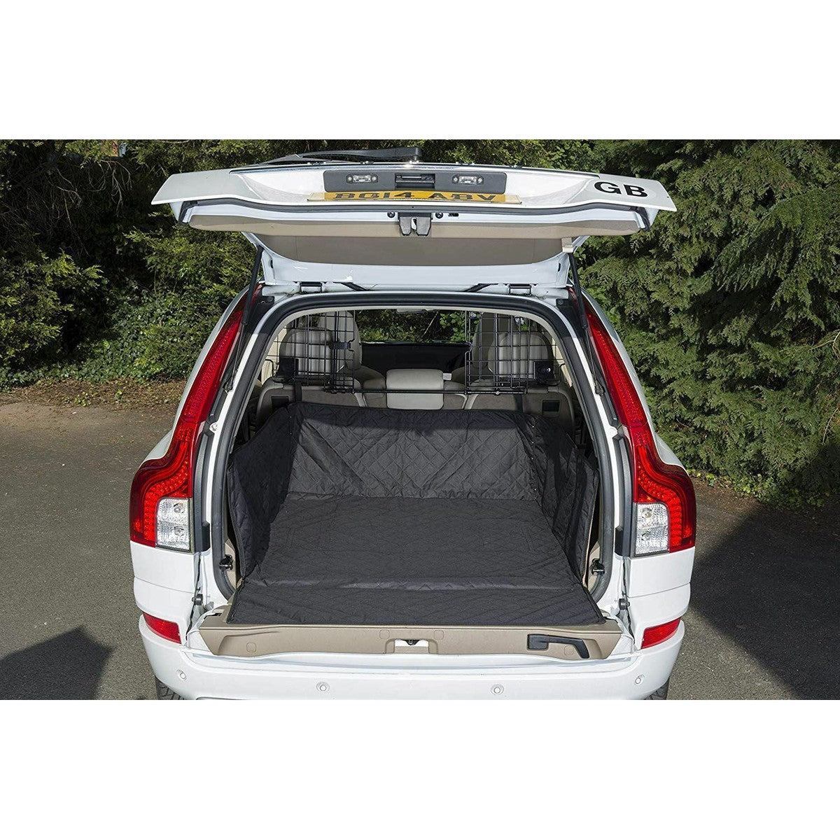 Waterproof Quilted Padded Dog Pet Mat Car Boot Liner & Bumper Protector