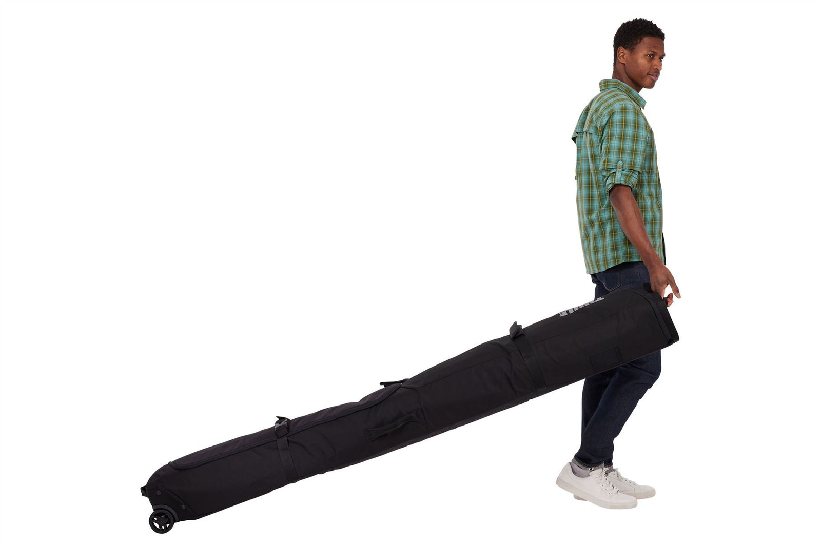 Thule RoundTrip ski roller bag 192 cm Black