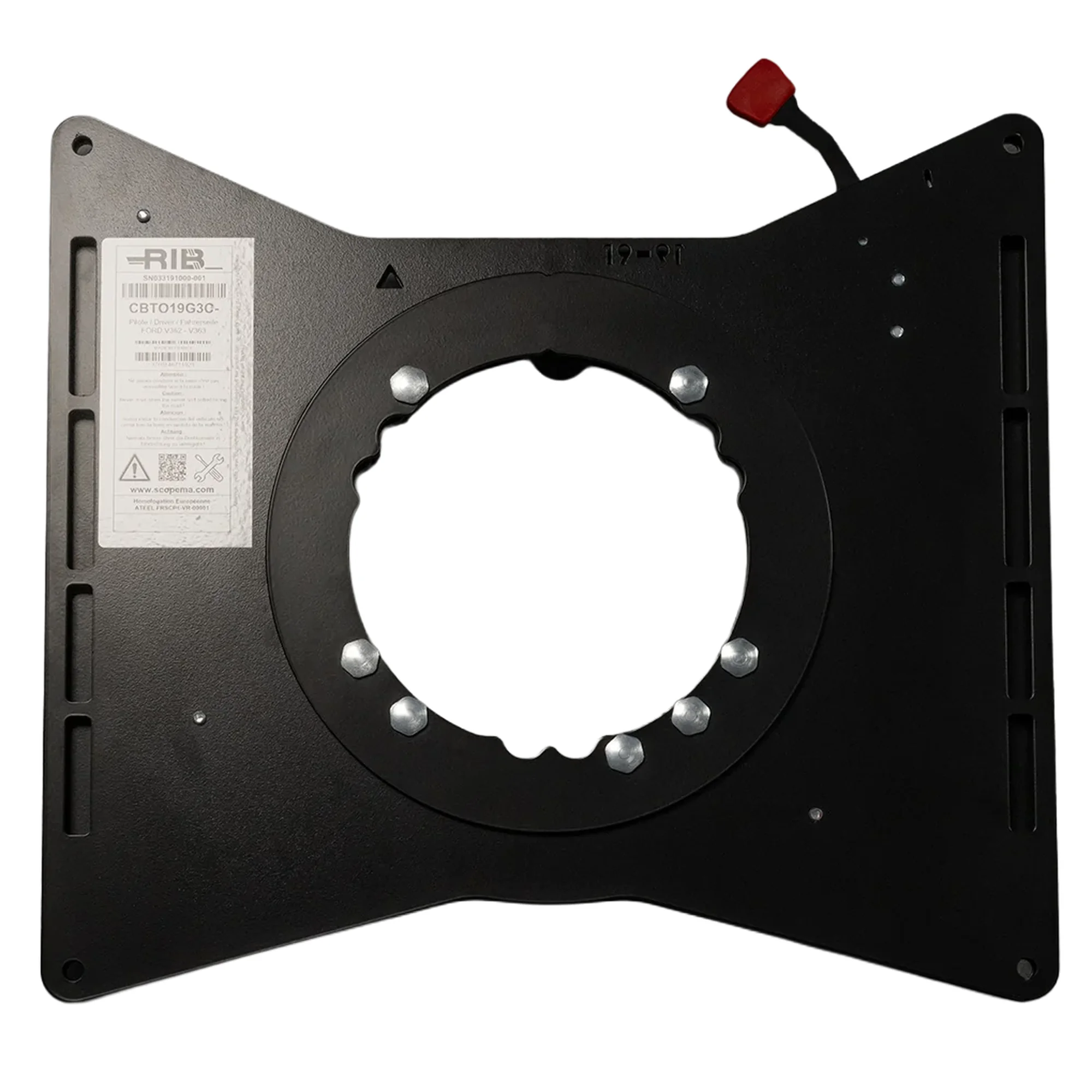 Scopema RIB Swivel Base for Ford Transit Custom - Driver Side