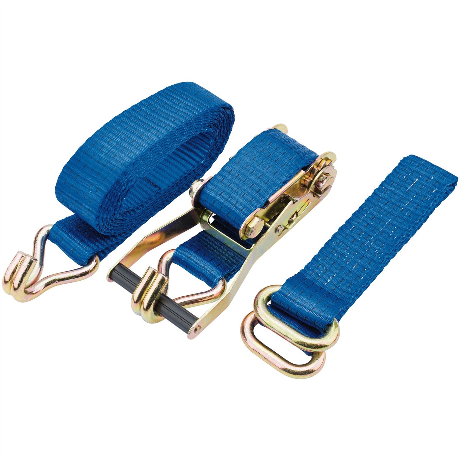 Draper Ratcheting Vehicle Tie Down Straps, 3m x 50mm, 2250kg 60970
