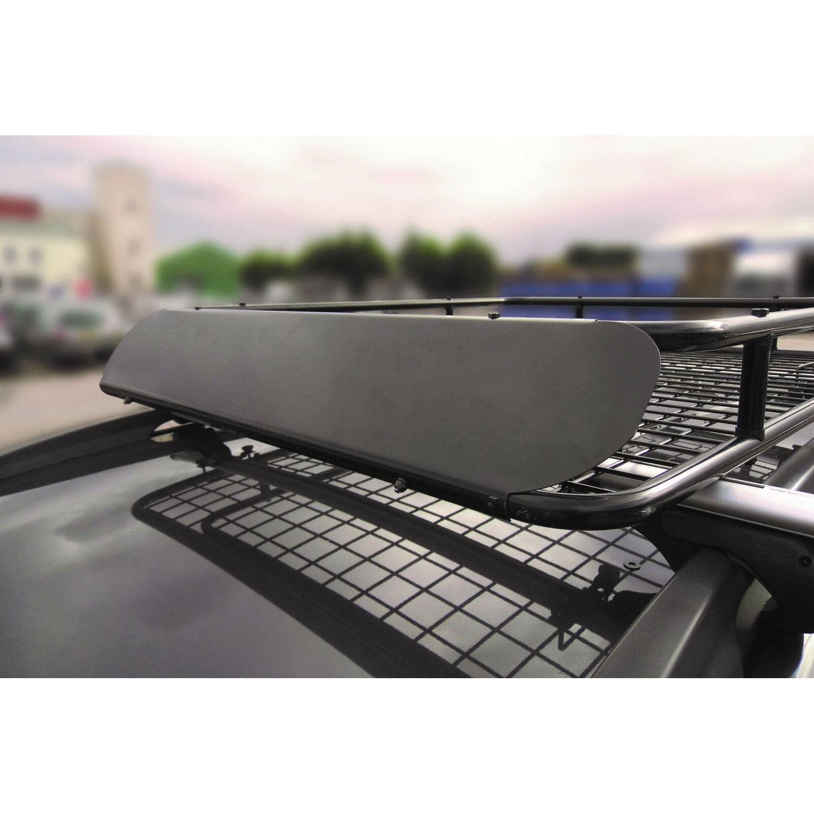 Leisurewize Universal Heavy Duty Steel Aerodynamic Roof Rack Bar Tray Carrier