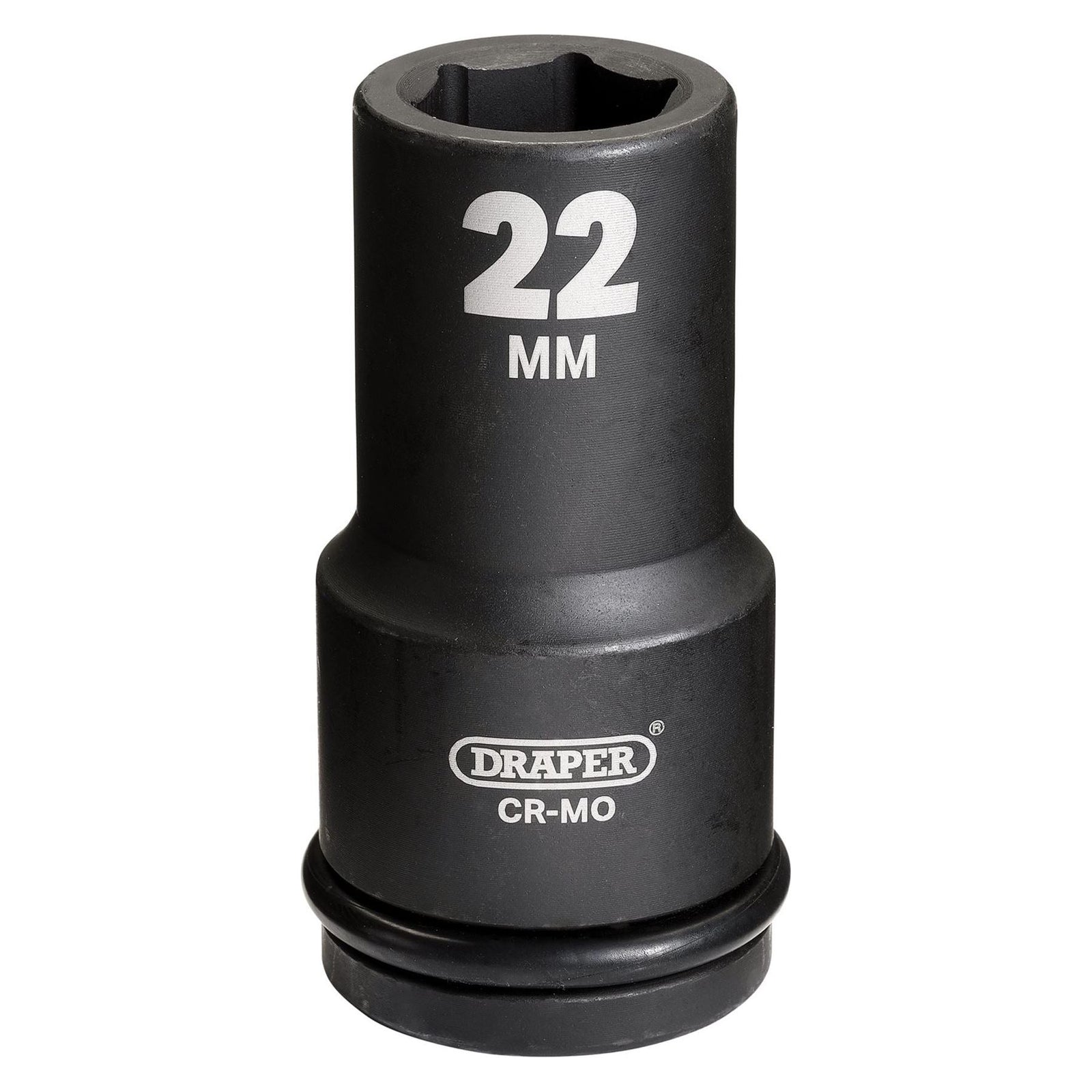 Draper Hi-TORQ Deep Impact Socket, 3/4" Sq. Dr., 22mm
