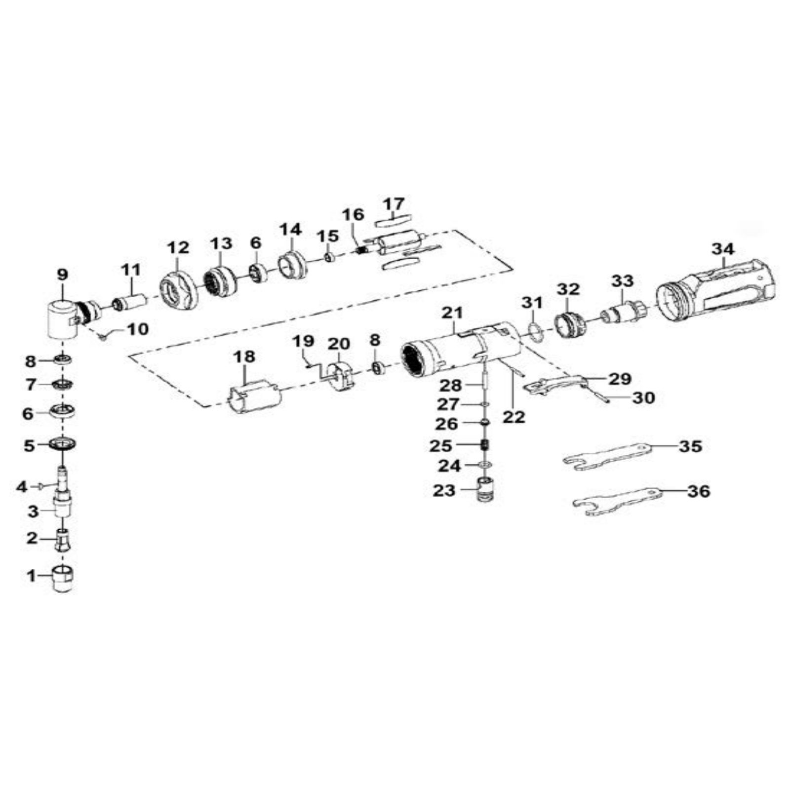Sealey Grease fitting SA653.V3-10